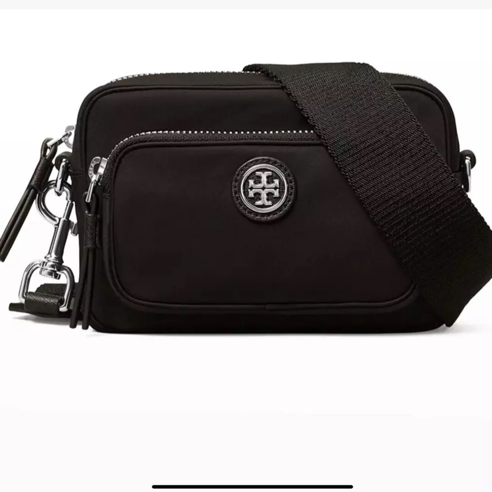 Tory Burch Virginia Nylon Mini Crossbody Bag. New with tags. - Picture 1 of 14